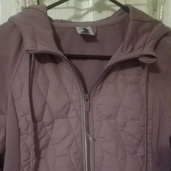 Womens Jockey Hooded Tech Jacket Size Small/P Lavender Color; New - Picture 4 of 5